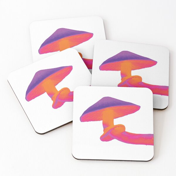 Item preview, Blacklight Mushroom  designed and sold by FarOutGraphics.
