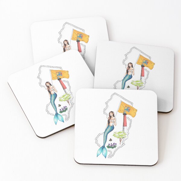 Item preview, New Jersey Mermaid designed and sold by Elizabeth Weglein.