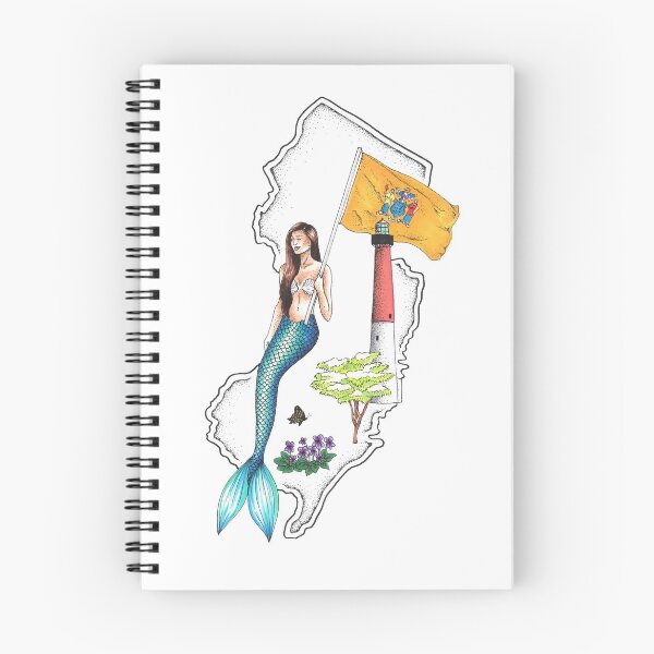 Item preview, New Jersey Mermaid designed and sold by Elizabeth Weglein.