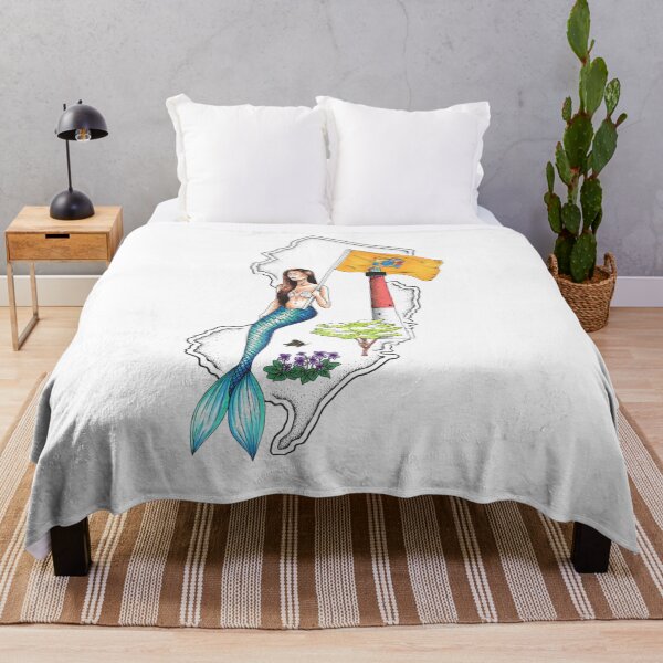 Item preview, New Jersey Mermaid designed and sold by Elizabeth Weglein.