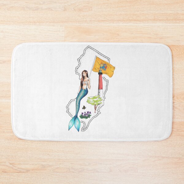 Item preview, New Jersey Mermaid designed and sold by Elizabeth Weglein.