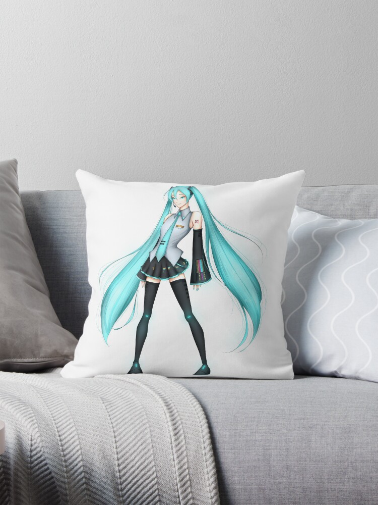 Hatsune Miku Full Body Pillow for Sale by rain5590 Redbubble