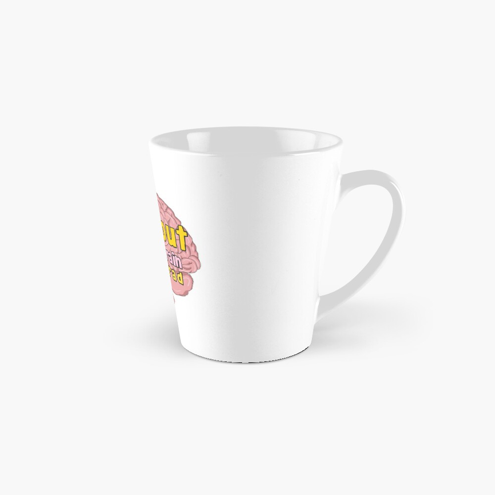 Pulp Fiction Schauen Sie Sich Das Grosse Gehirn Von Brad An Tasse Von Tonistassi Redbubble