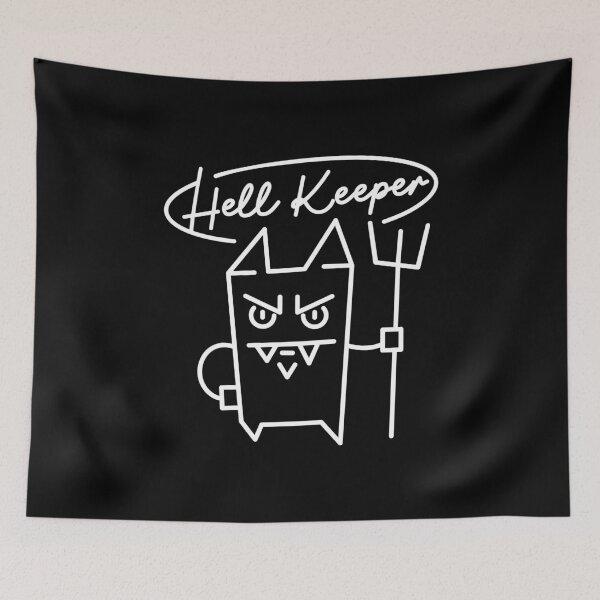 Item preview, Hell Keeper Super Cute Demon From Hell designed and sold by Maroddi.