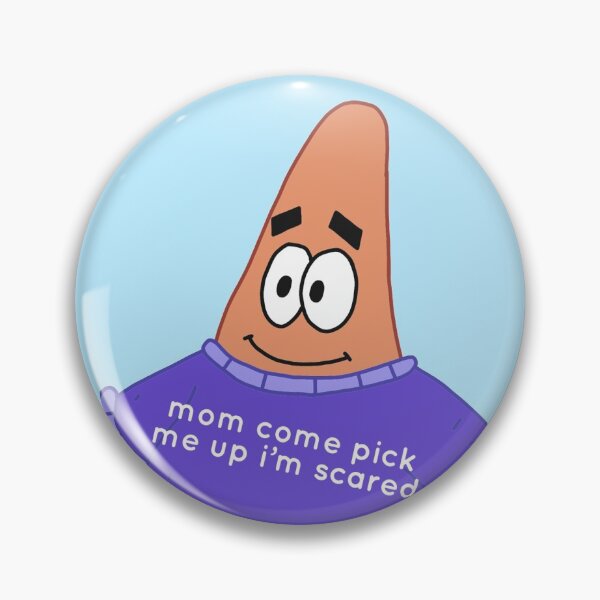 Item preview, scared patrick designed and sold by stickersjess.