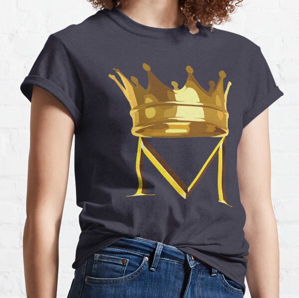 Monogram Letter M Names Emblem, Gold' Unisex Premium T-Shirt