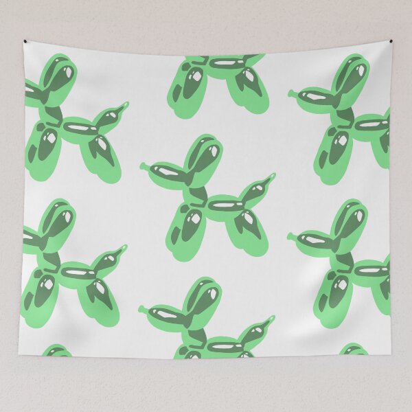 Item preview, green balloon animal designed and sold by elle-artss.