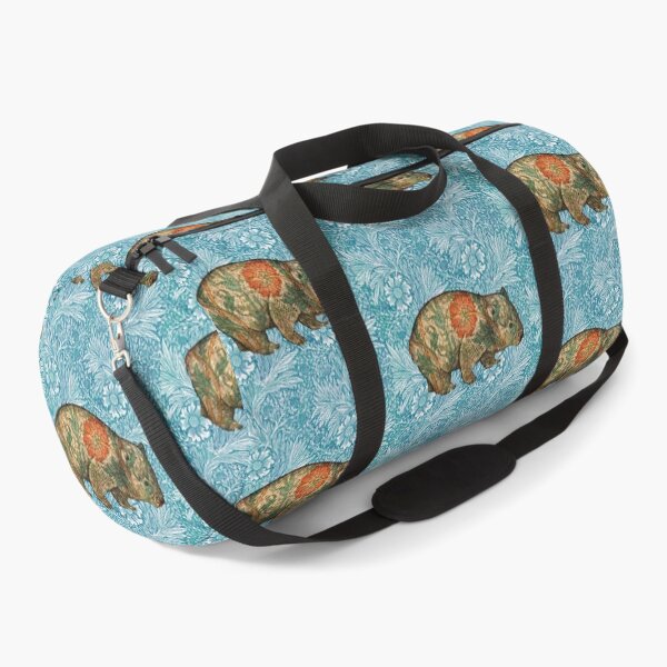 Item preview, Rossetti's Wombat in Blue Marigold designed and sold by MeganSteer.
