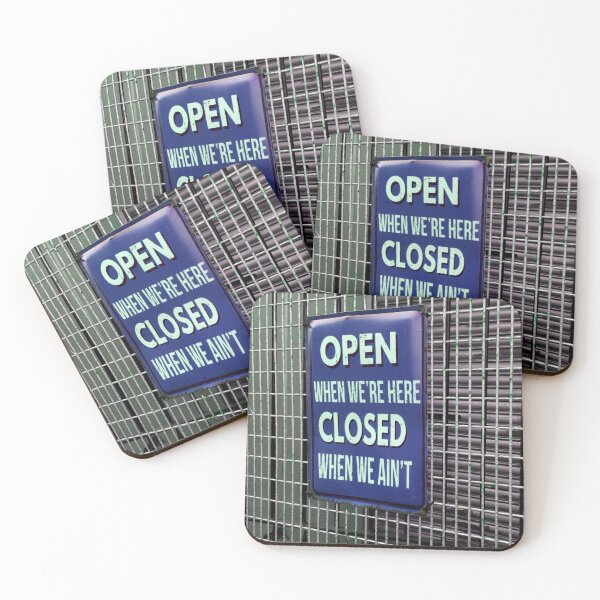 Item preview, Open Sign Funny, Closed Sign Funny designed and sold by mwagie.