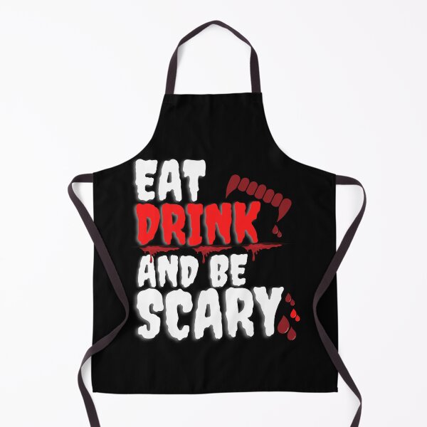 Item preview, Eat Drink And Be Scary designed and sold by sunandsnowglobe.