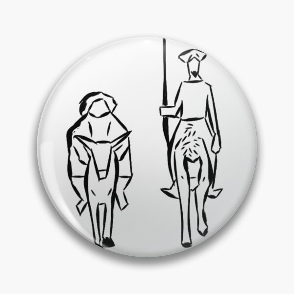 Item preview, Don Quixote & Sancho Panza designed and sold by LikeWater.