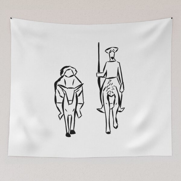Item preview, Don Quixote & Sancho Panza designed and sold by LikeWater.
