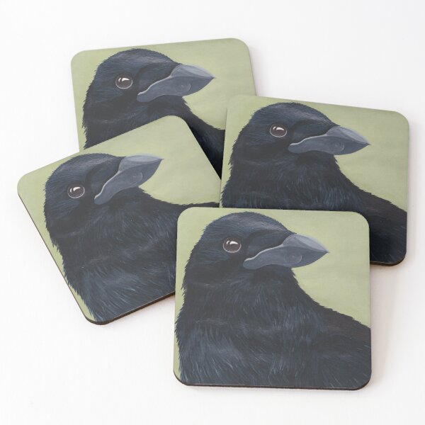 Item preview, Alaskan Raven Original Painting 12" x 9" designed and sold by bjs444.