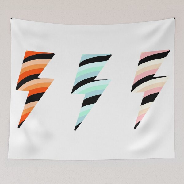 Item preview, Aesthetic Lightning Bolts designed and sold by 3llaw3ss.