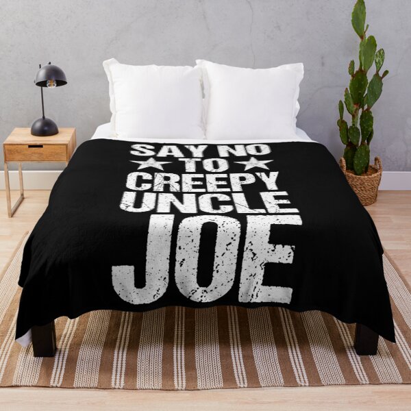 Item preview, Say No To Creepy Uncle Joe Vintage Design Funny Anti Joe Biden 2020 Retro designed and sold by naworas.