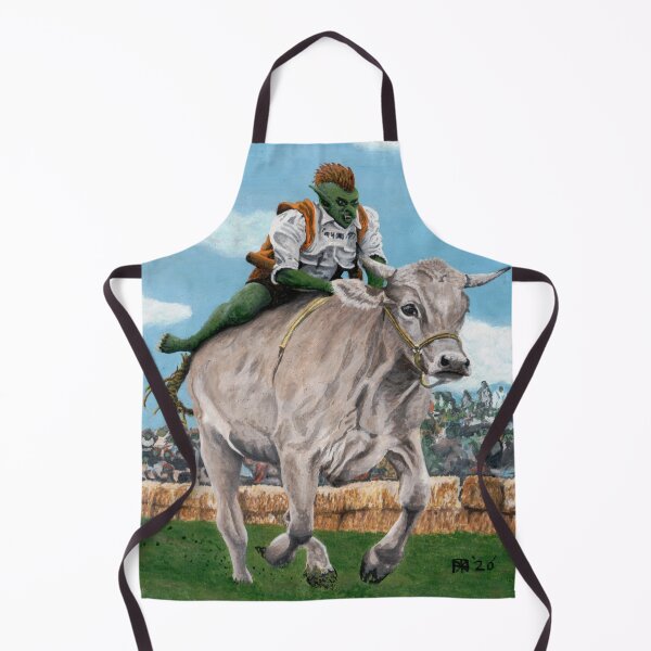 Item preview, Goblin Rider Ox Racing designed and sold by HelmsArt.