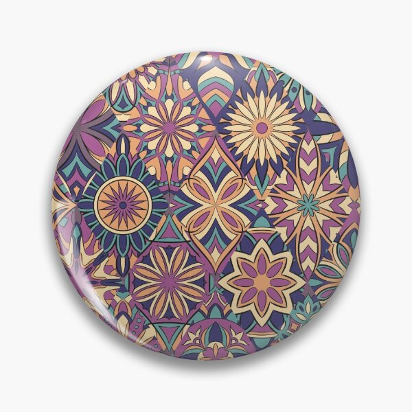 Item preview, Ornate floral  with vintage mandala  designed and sold by urbanstore69.
