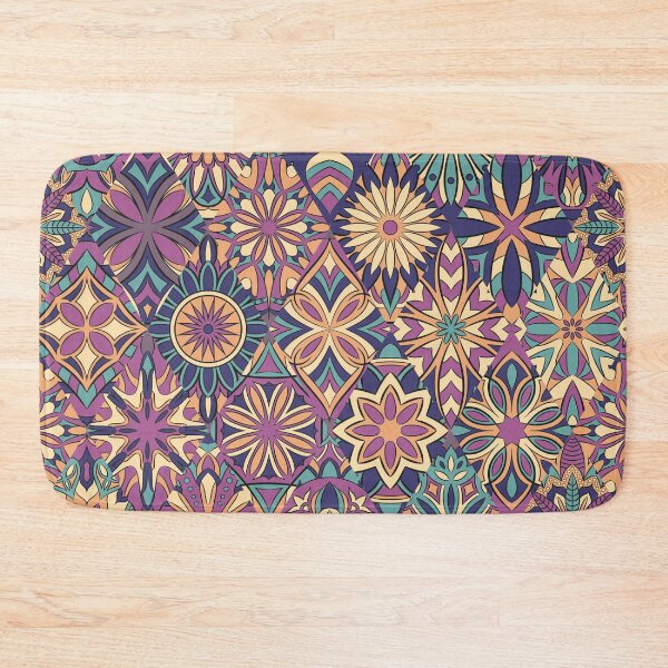Item preview, Ornate floral  with vintage mandala  designed and sold by urbanstore69.
