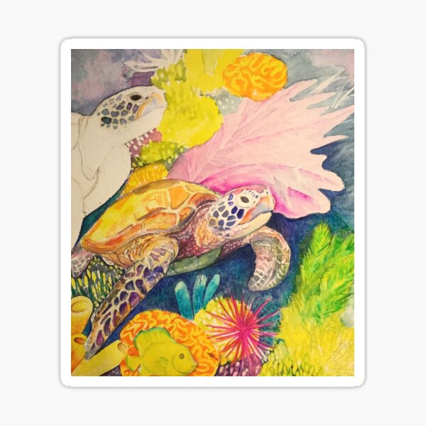 Two Turtle Doves Sticker