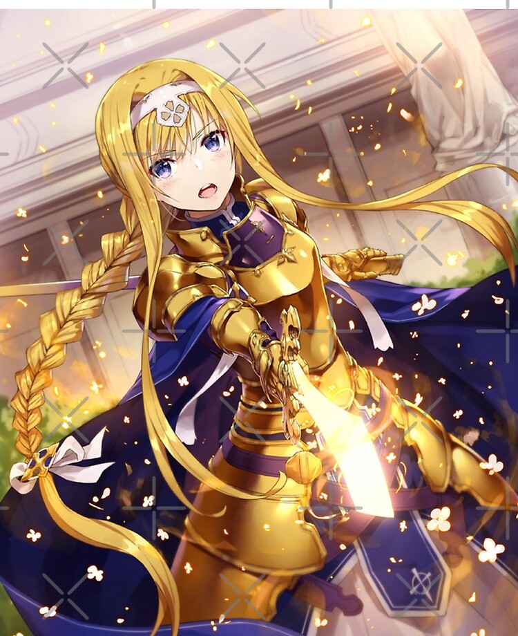 Alice Sword Art Online Alicization War Of Underworld Anime Manga Ipad Case Skin For Sale By Raionha Redbubble