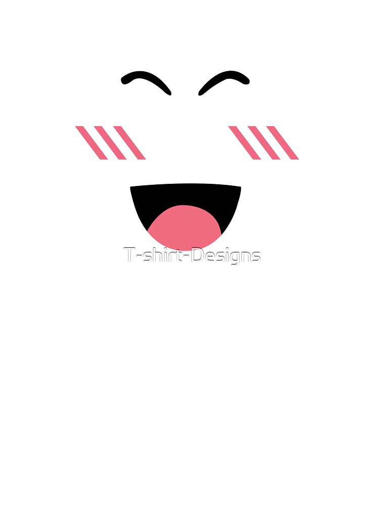 Super Super Happy Face Roblox Kids T Shirt By T Shirt Designs Redbubble - roblox white face