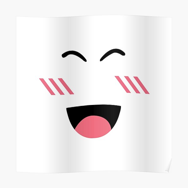 Super Happy Face Posters Redbubble - insane face roblox