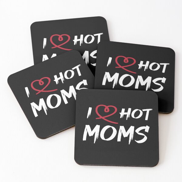 Item preview, i love hot moms designed and sold by AYMEDD.