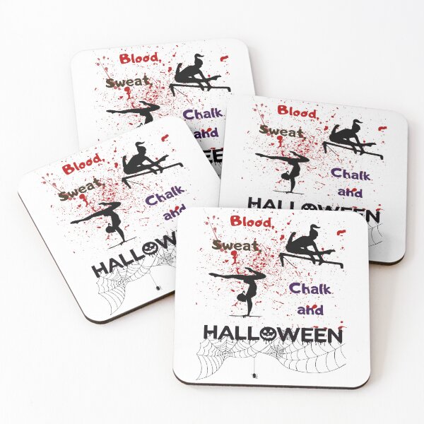 Item preview, Blood, Sweat, Chalk and Halloween designed and sold by Gymnastics Store.