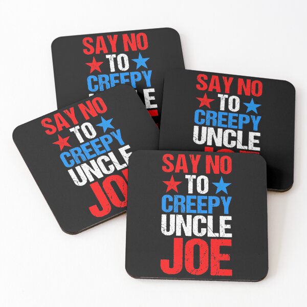 Item preview, Say No To Creepy Uncle Joe Vintage Design Funny Anti Joe Biden 2020 Retro designed and sold by naworas.