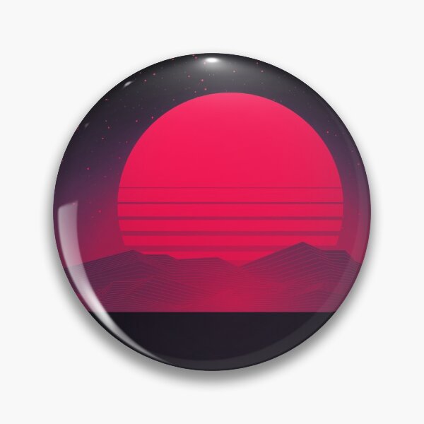 Item preview, Synthwave Sunset designed and sold by artworkbyrihen.