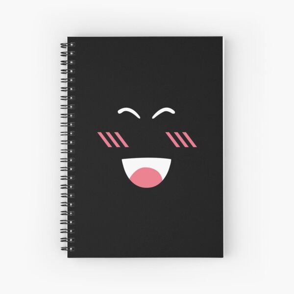 Chill Face Spiral Notebooks Redbubble - super happy joy roblox super happy roblox memes roblox