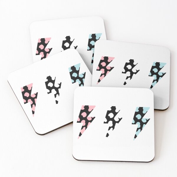 Item preview, Cow Print Lightning Bolts designed and sold by 3llaw3ss.