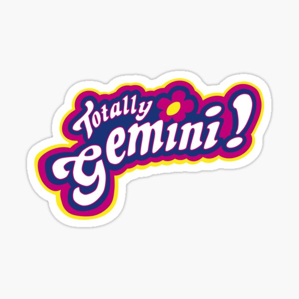 Item preview, totally gemini! - y2k 2000s aesthetic zodiac star sign vibes designed and sold by sweetnsourbunny.