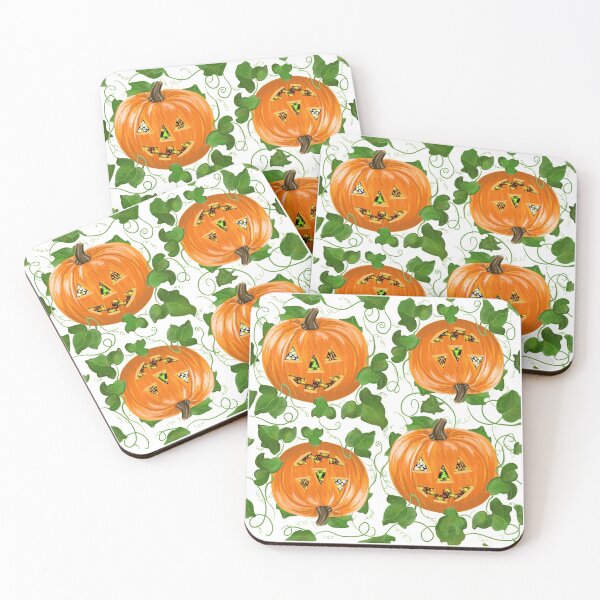 Item preview, Jack-o-lantern Pumpkin Patch designed and sold by MamaODea.