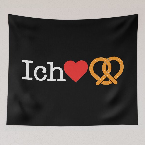 Item preview, Ich liebe brezels designed and sold by Art by s2ray.