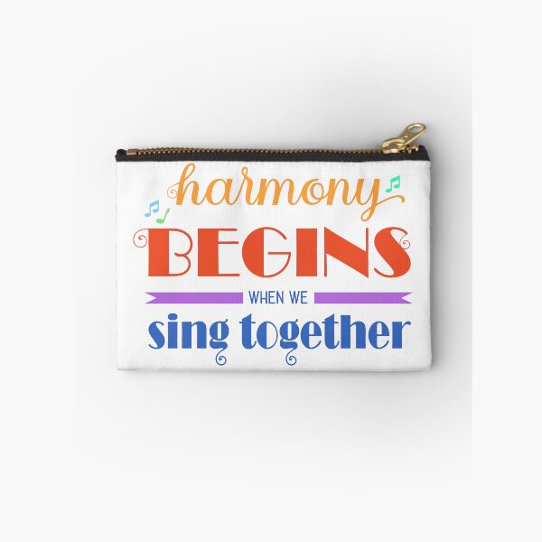 Item preview, Harmony begins when we sing together because Life is just better singing designed and sold by DSeller.