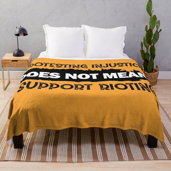 Item preview, Protesting Injustice Does Not Mean I Support Rioting  designed and sold by qitrechio.