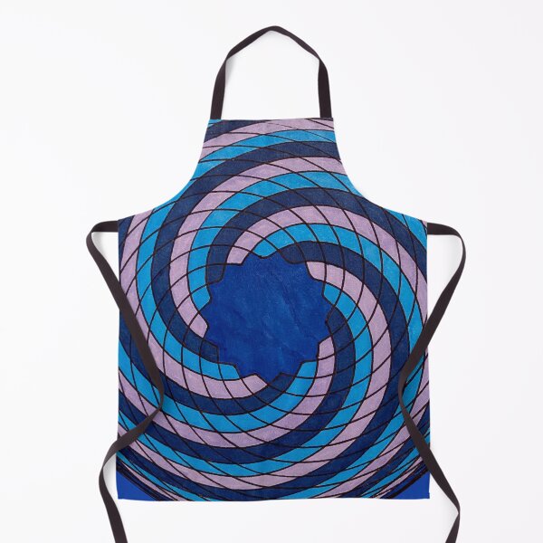 Item preview, Spirograph Shades of Blue Swirl designed and sold by TravellingAlle.