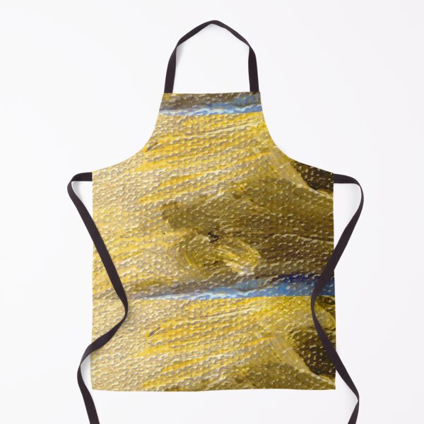 Item preview, Paint Brushstrokes - Yellow, Blue designed and sold by Talia Felix.
