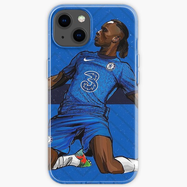 Drogba celebration chelsea iPhone Soft Case
