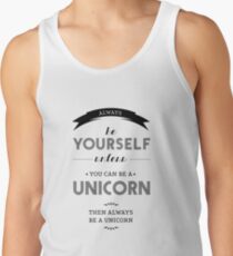 Be Unicorn Tank Top