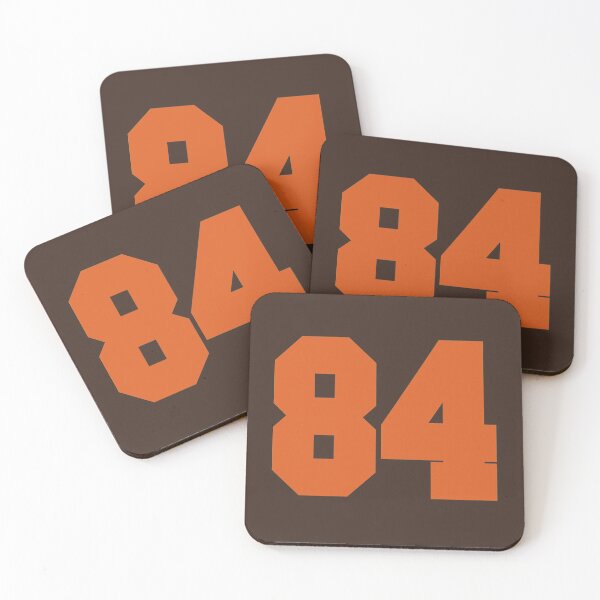 Item preview, 84 Number Cleveland Sports Eighty-Four Brown Jersey designed and sold by HelloFromAja.