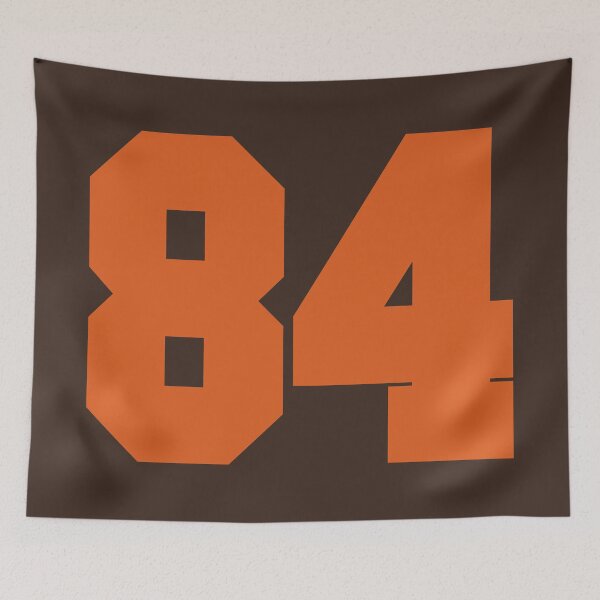 Item preview, 84 Number Cleveland Sports Eighty-Four Brown Jersey designed and sold by HelloFromAja.