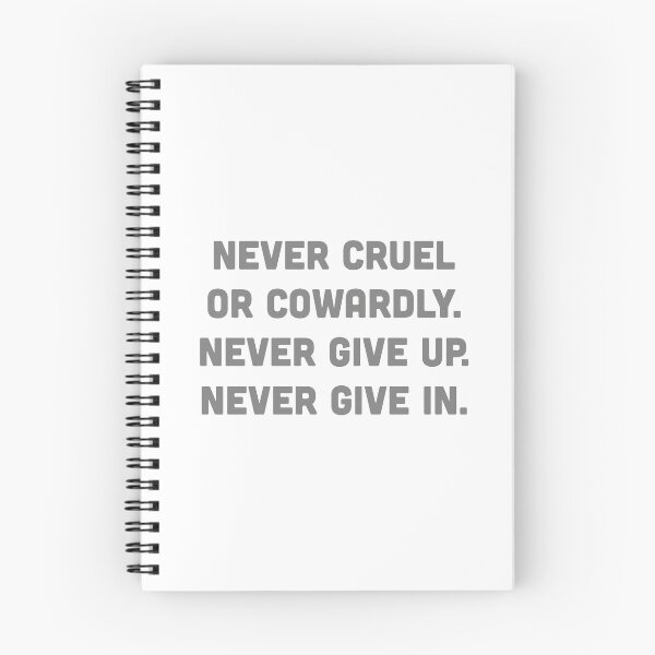 Item preview, Never Cruel or Cowardly designed and sold by amhooper.