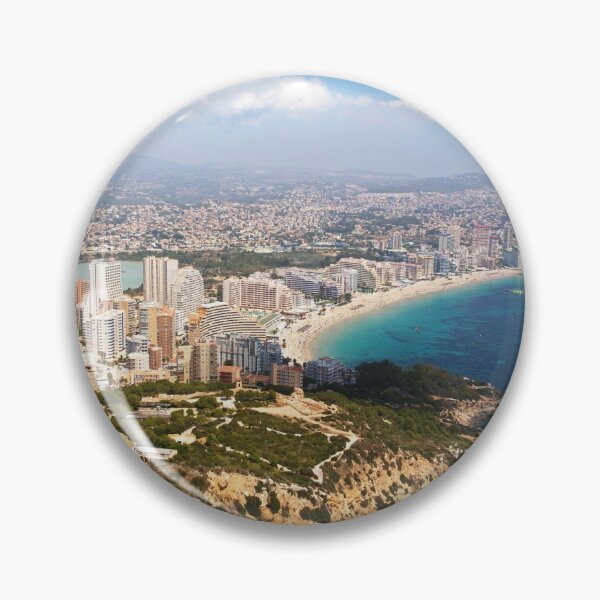 Item preview, Calp Rock Elevated View to La Fossa Beach designed and sold by acceleratorhams.