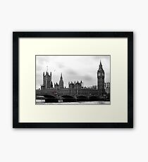 London calling... Framed Print