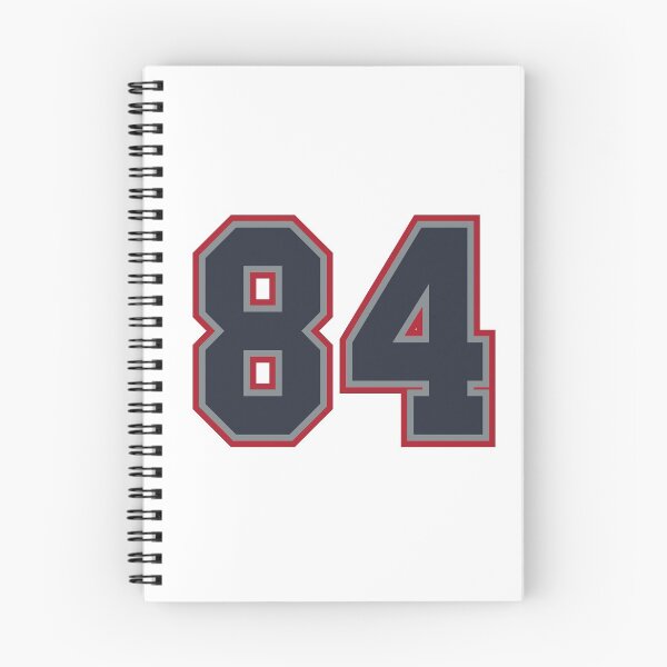Item preview, 84 Navy Grey Red Sports Number Eighty-Four designed and sold by HelloFromAja.