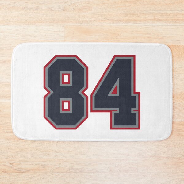 Item preview, 84 Navy Grey Red Sports Number Eighty-Four designed and sold by HelloFromAja.