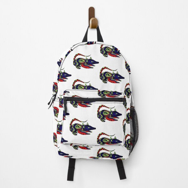 Item preview, mayan neon zarigueya opossum opossum pattern ecopop designed and sold by jorgelebeau.