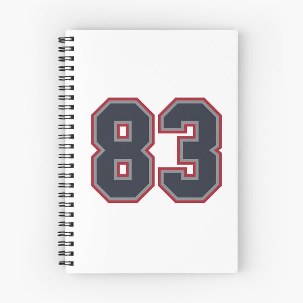 Item preview, 83 Navy Grey Red Sports Number Eighty-Three designed and sold by HelloFromAja.